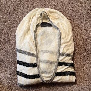 Anthropologie Line Sequin Slouchy Cardigan Sweater